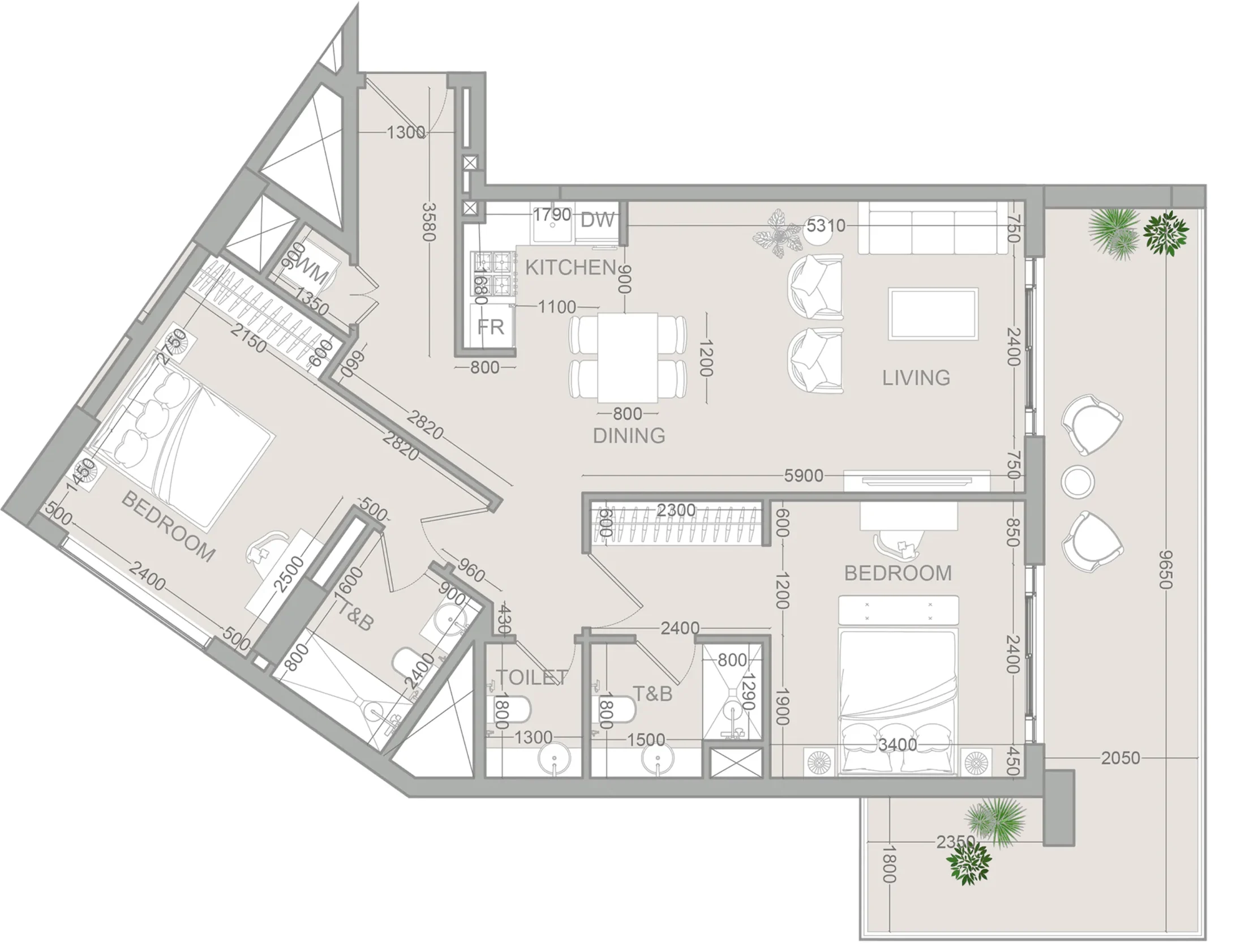 Object 1 VERDAN1A 2 floor plan