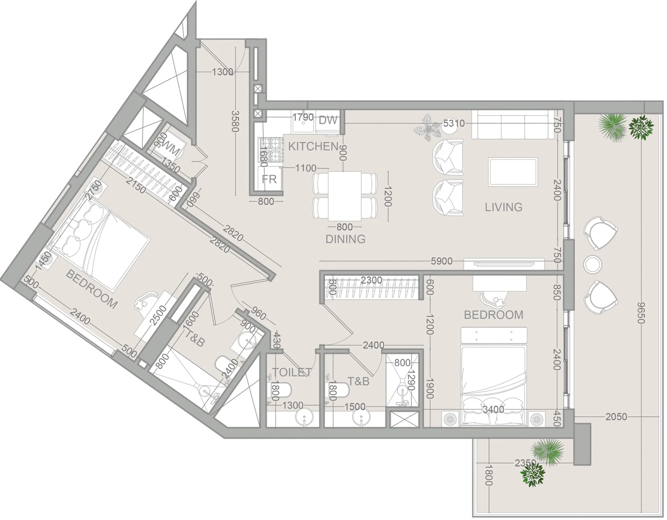 Object 1 VERDAN1A 2 floor plan