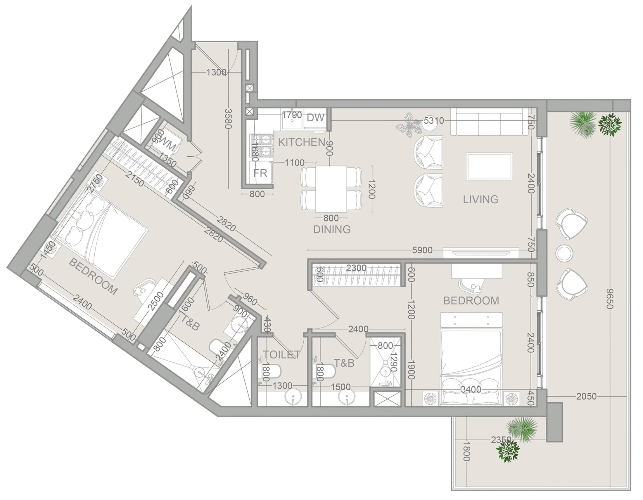 Object 1 VERDAN1A 2 floor plan