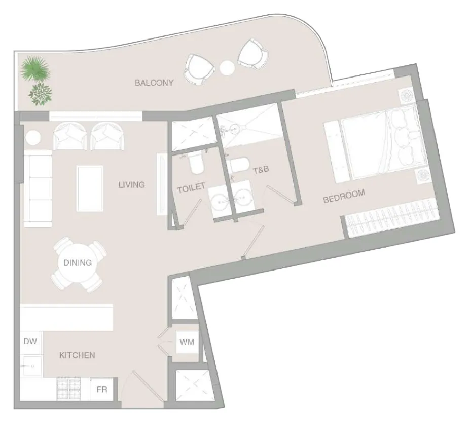 Object 1 VERDAN1A 3 floor plan