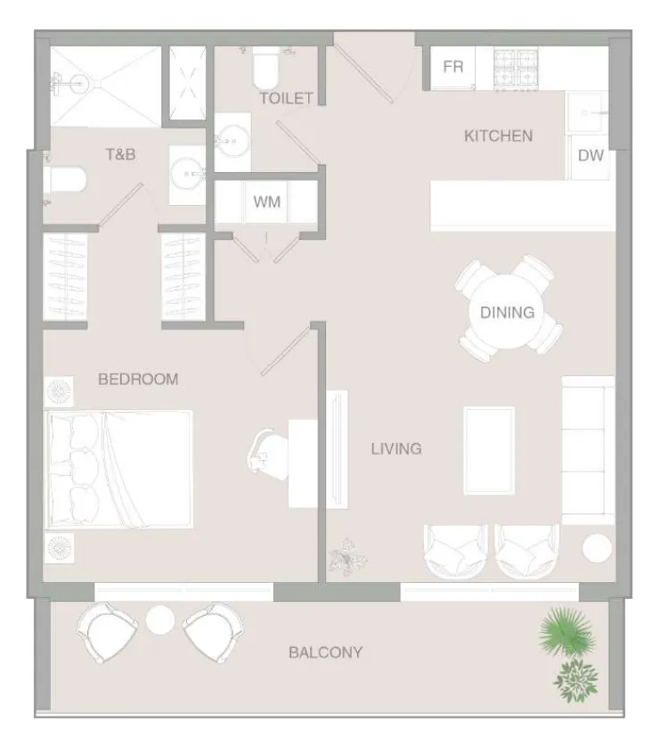 Object 1 VERDAN1A 3 floor plan
