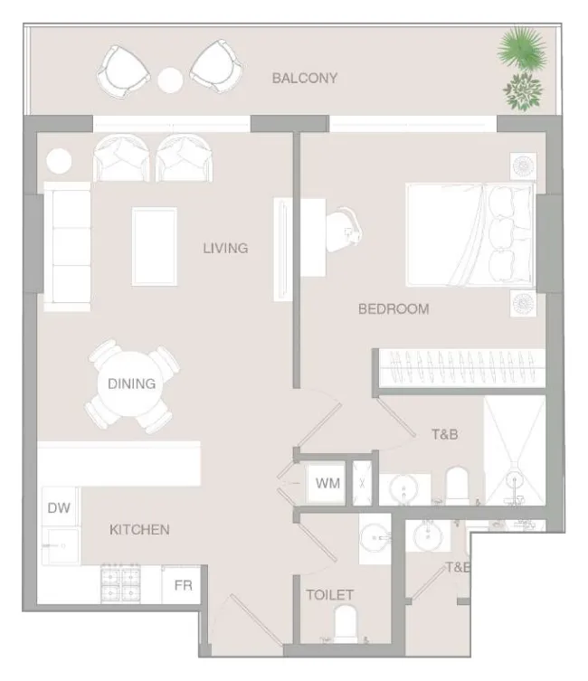 Object 1 VERDAN1A 3 floor plan