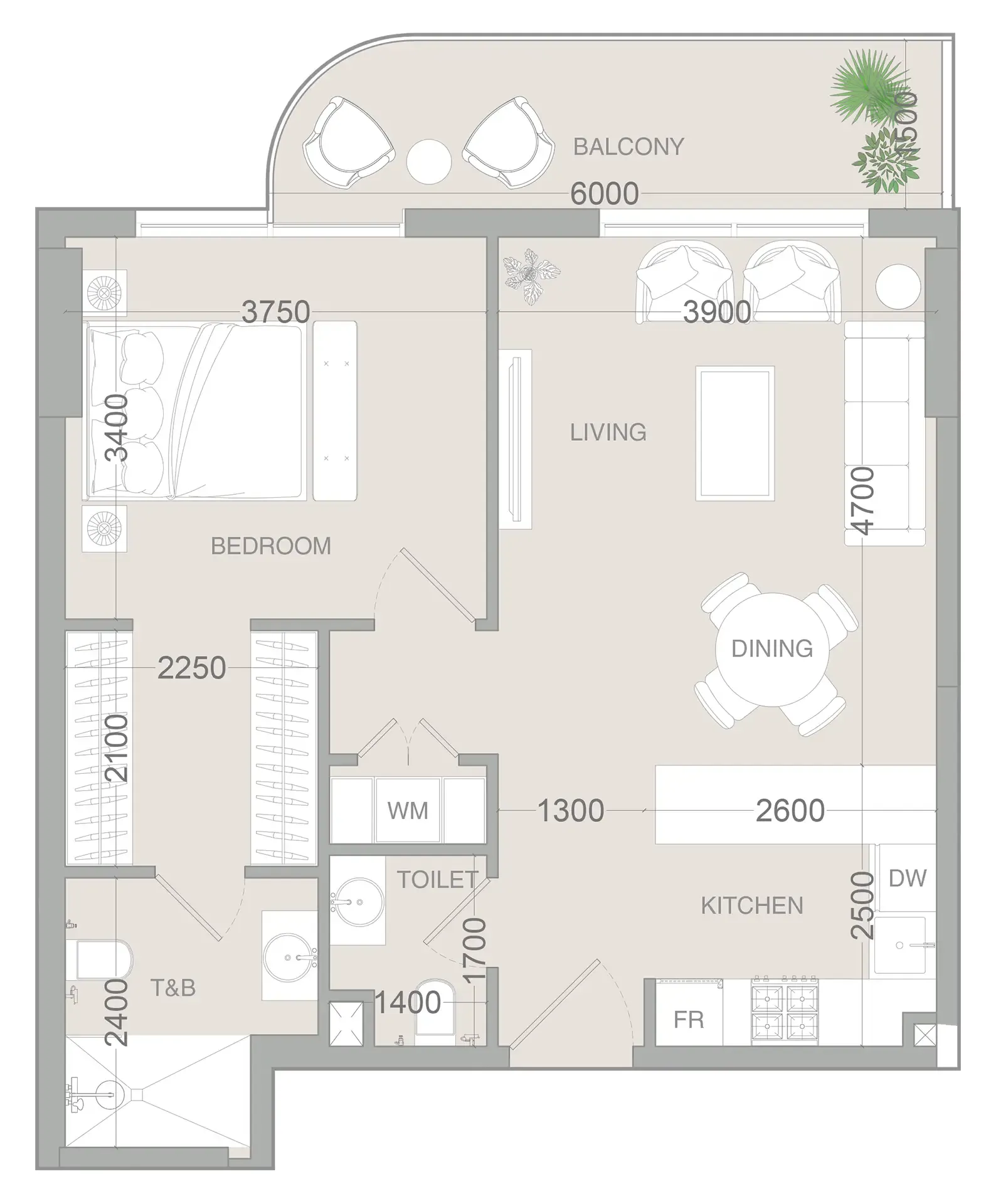 Object 1 VERDAN1A 3 floor plan