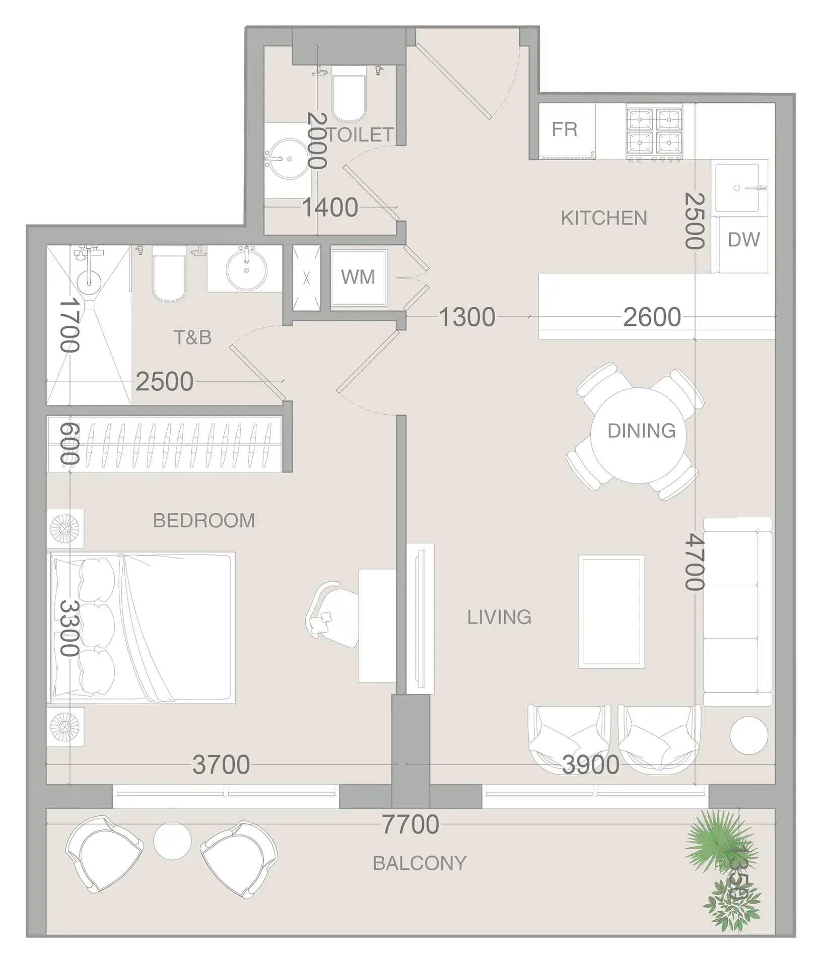 Object 1 VERDAN1A 3 floor plan
