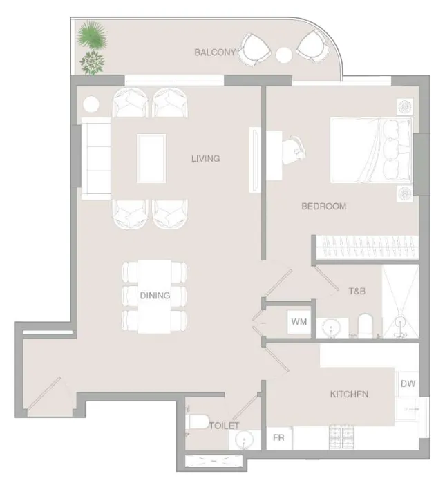 Object 1 VERDAN1A 3 floor plan