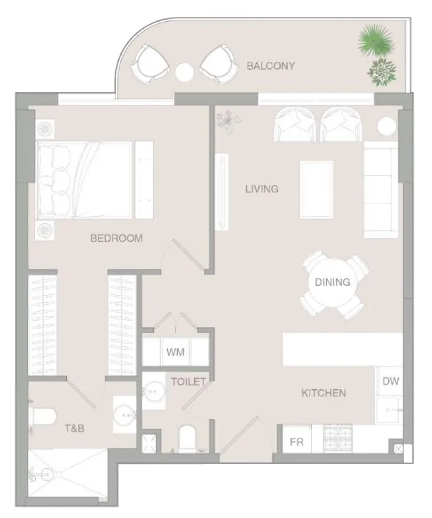 Object 1 VERDAN1A 3 floor plan