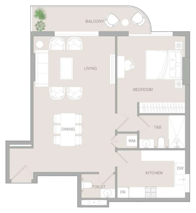 Object 1 VERDAN1A 3 floor plan