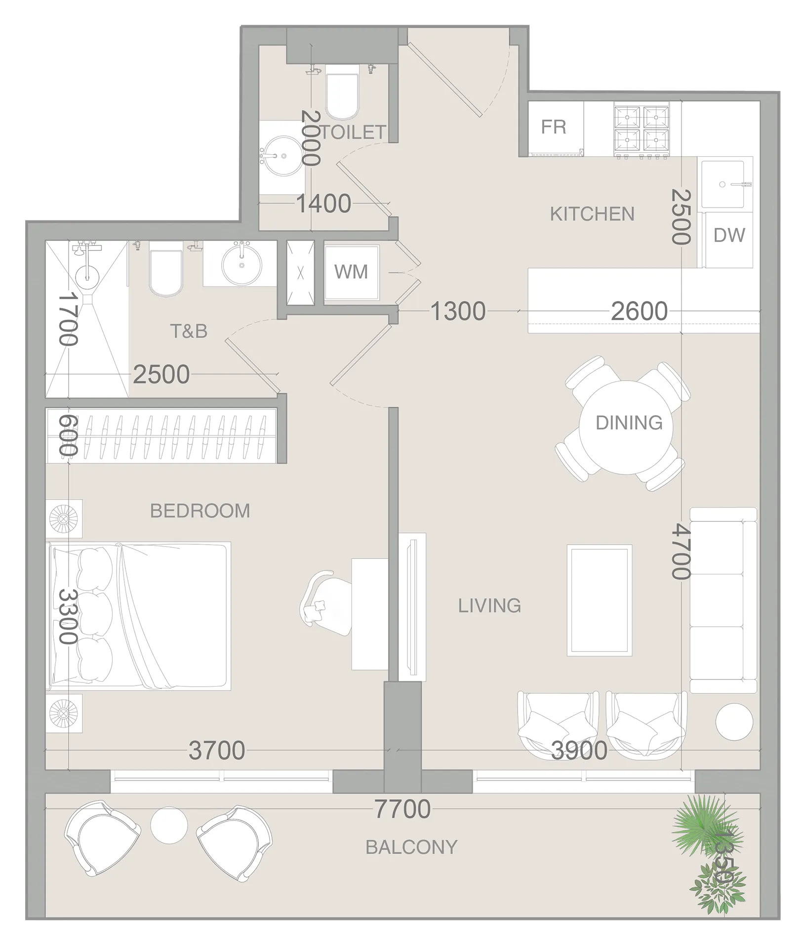 Object 1 VERDAN1A 3 floor plan