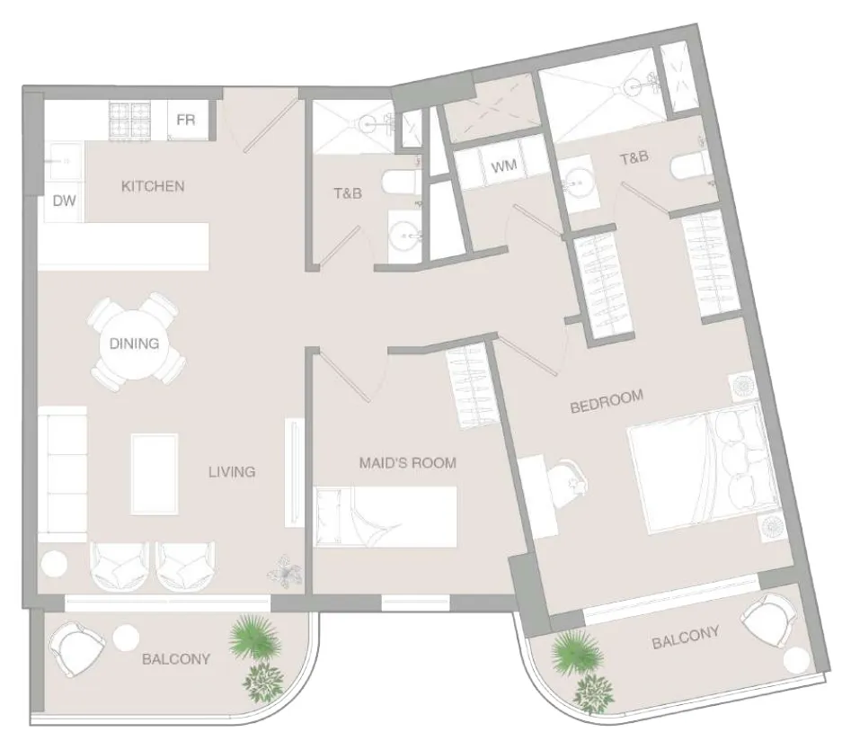 Object 1 VERDAN1A 3 floor plan