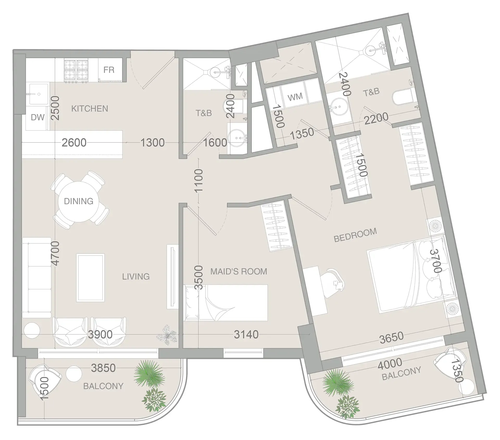 Object 1 VERDAN1A 3 floor plan