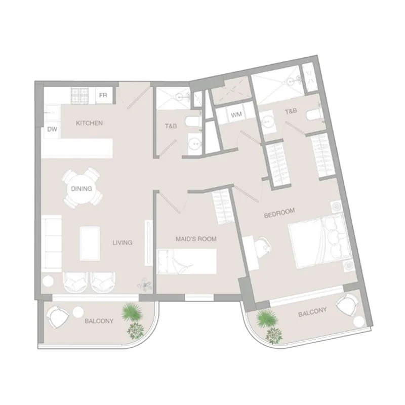 Object 1 VERDAN1A 3 floor plan