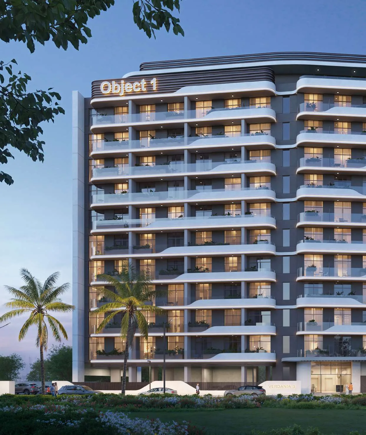 Exterior at VERDAN1A 3 in Dubailand Residence Complex Dubai
