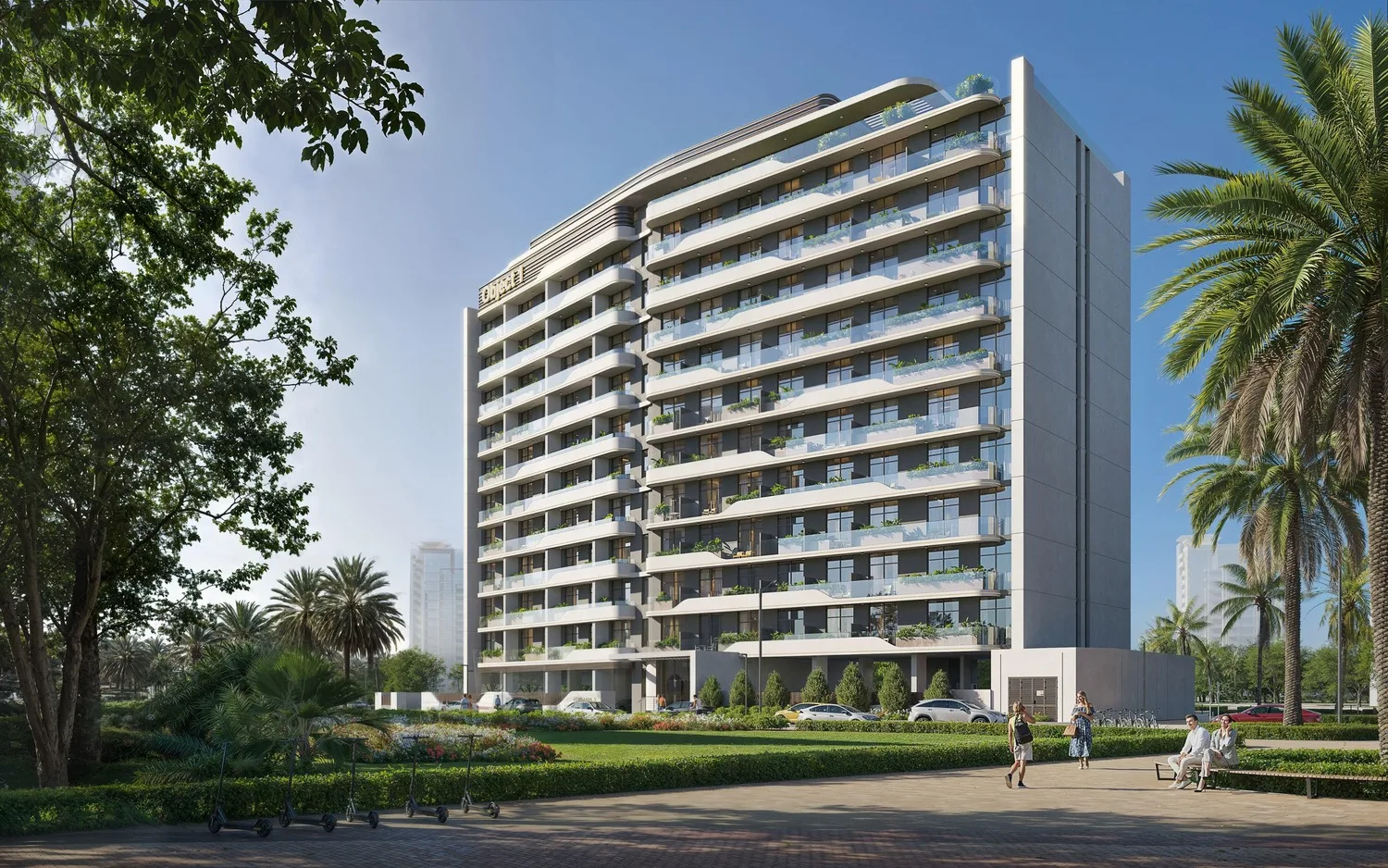 Exterior at VERDAN1A 3 in Dubailand Residence Complex Dubai