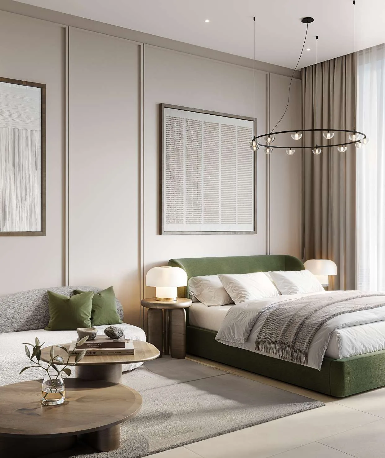 Interior at VERDAN1A 3 in Dubailand Residence Complex Dubai