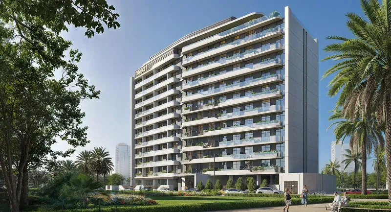 Exterior at VERDAN1A 3 in Dubailand Residence Complex Dubai