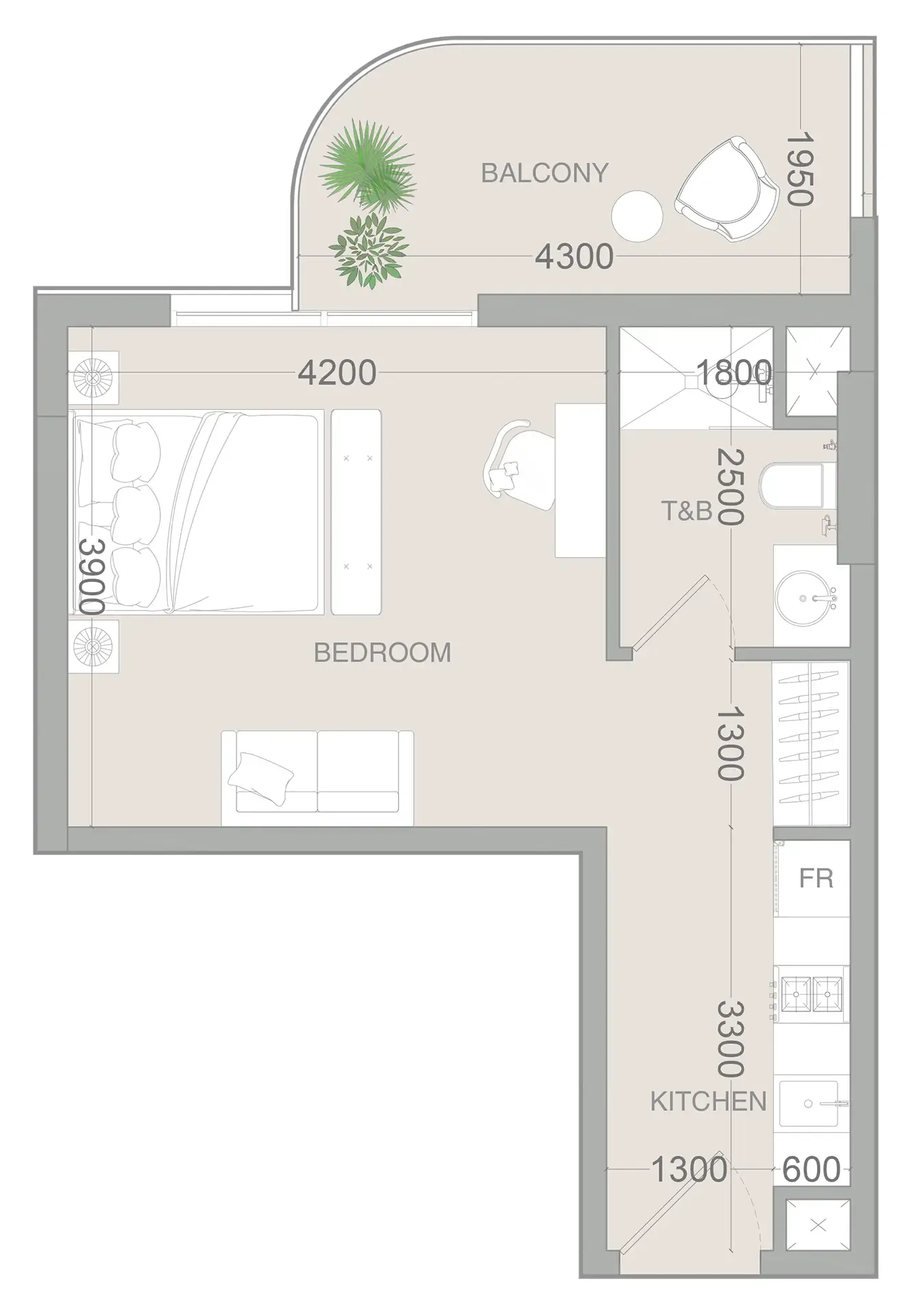 Object 1 VERDAN1A 3 floor plan