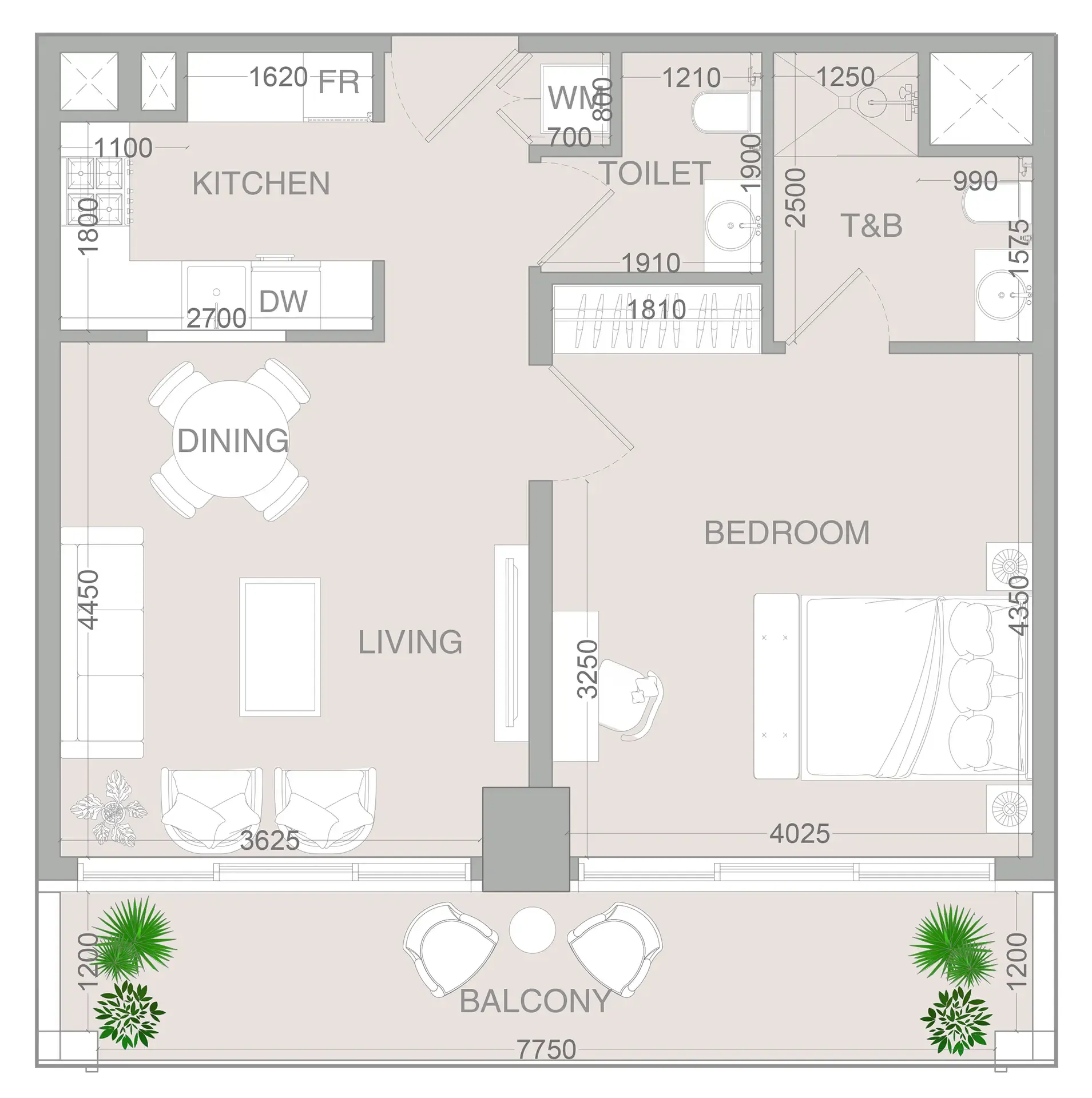 Object 1 VERDAN1A 4 floor plan