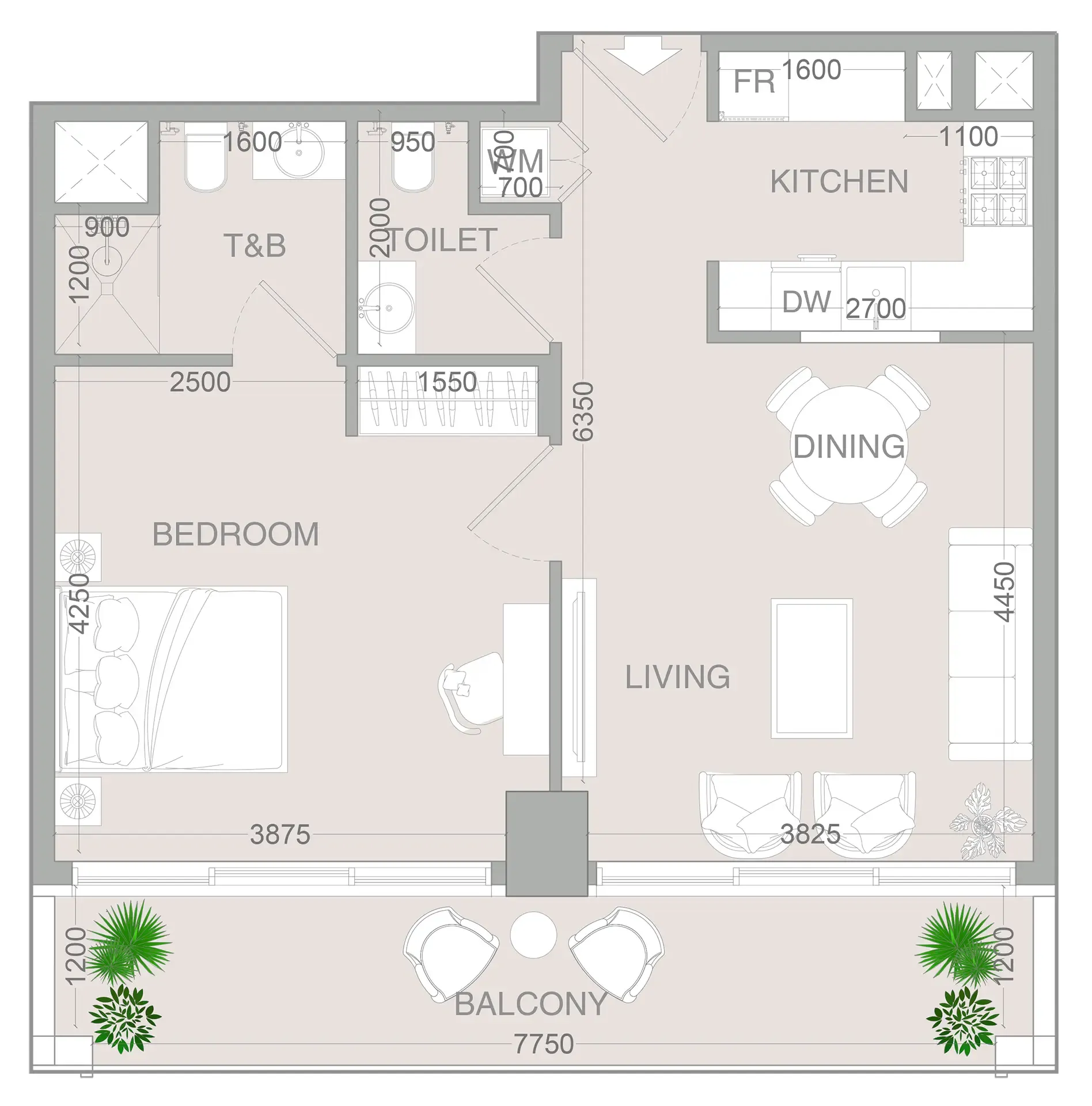 Object 1 VERDAN1A 4 floor plan