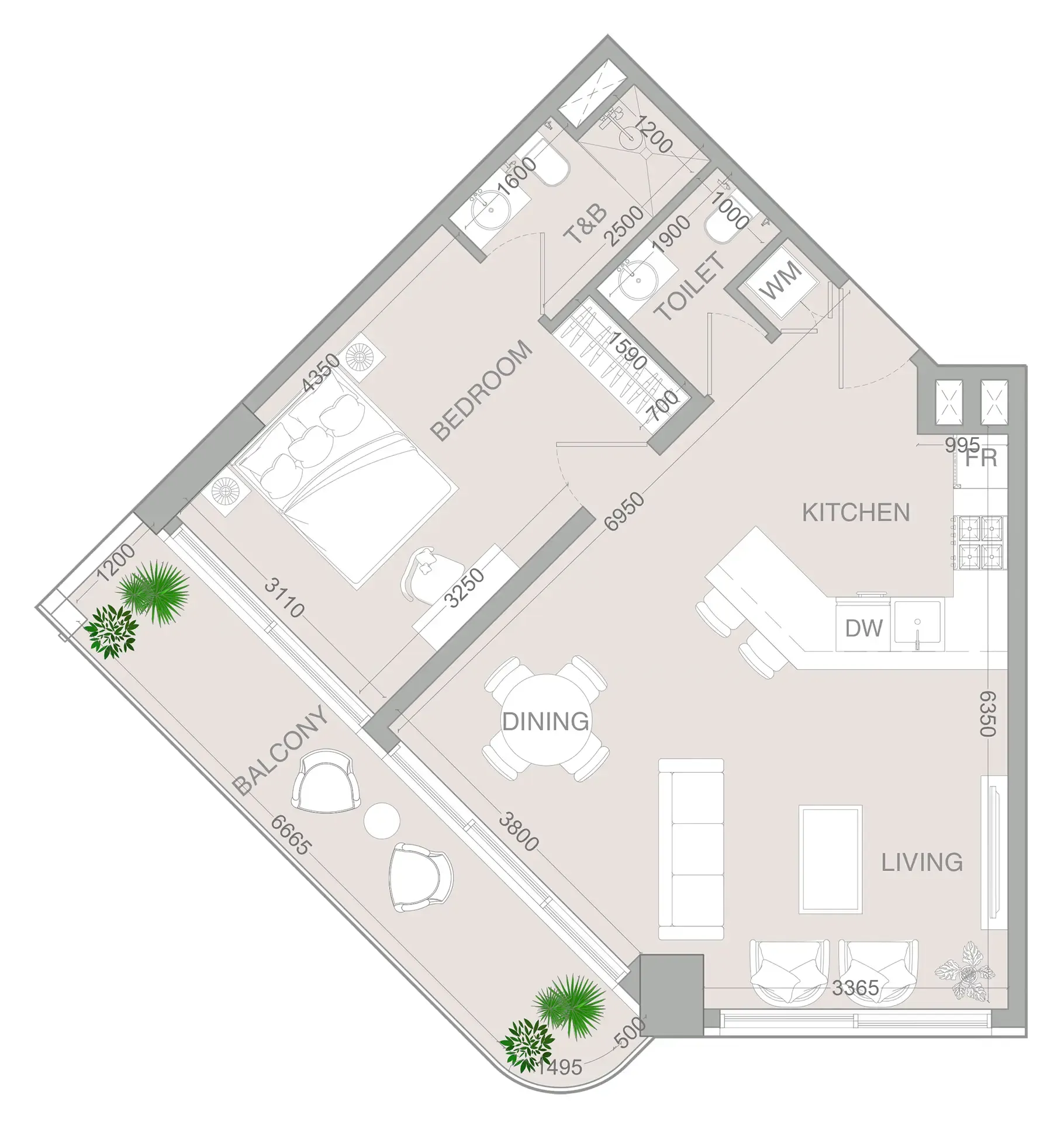 Object 1 VERDAN1A 4 floor plan