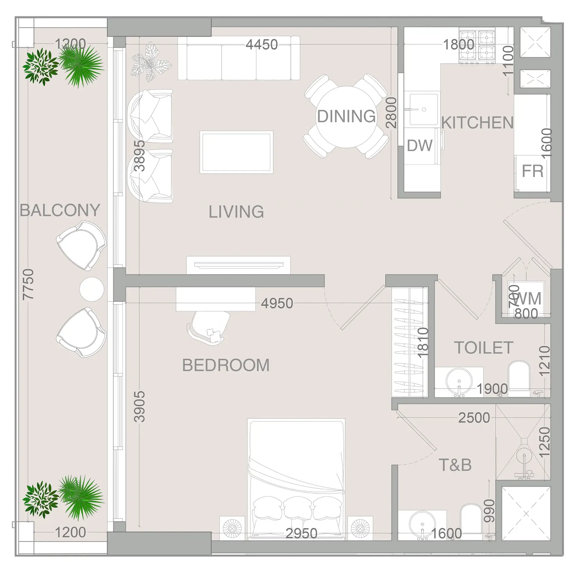 Object 1 VERDAN1A 4 floor plan