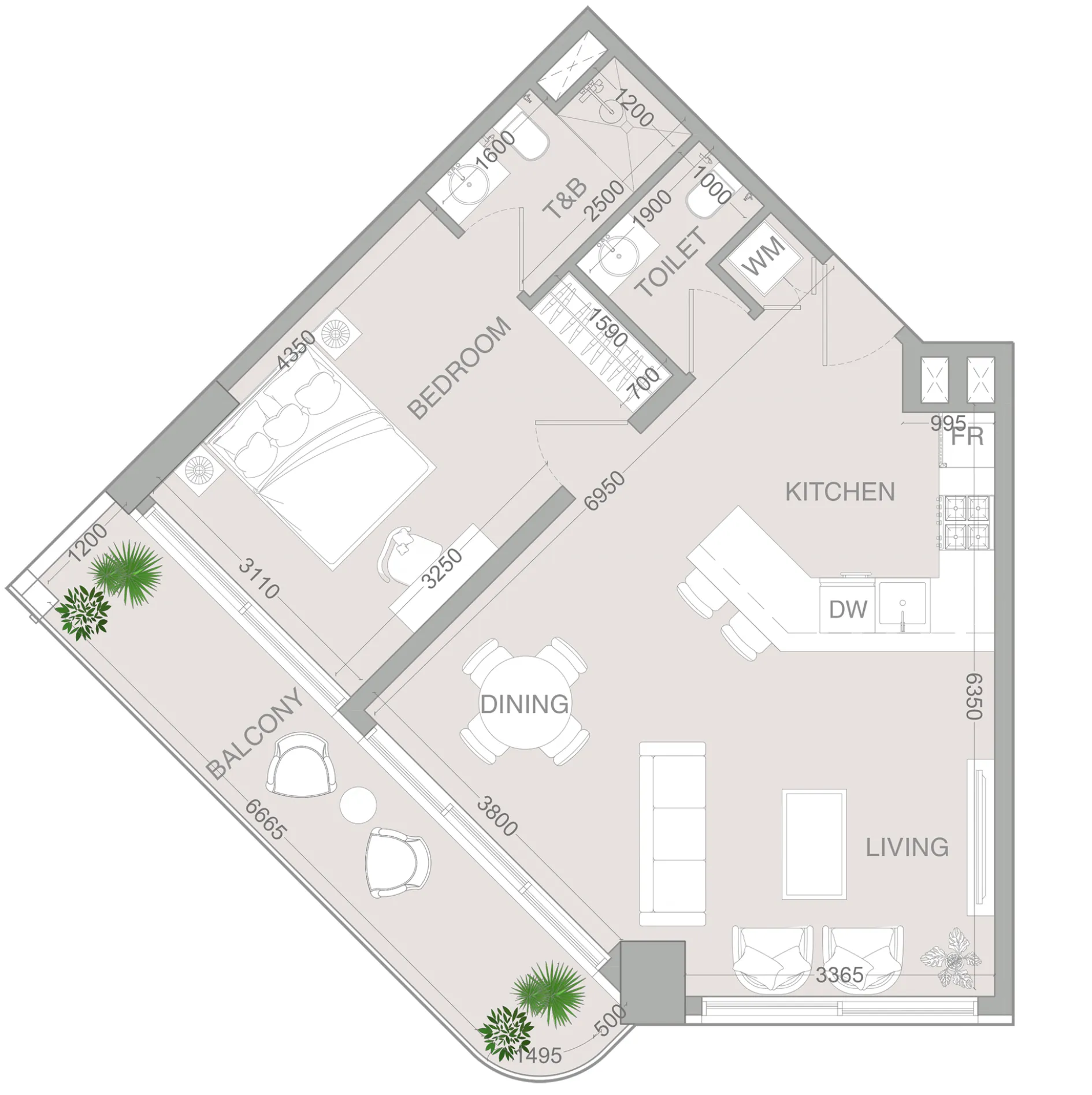 Object 1 VERDAN1A 4 floor plan
