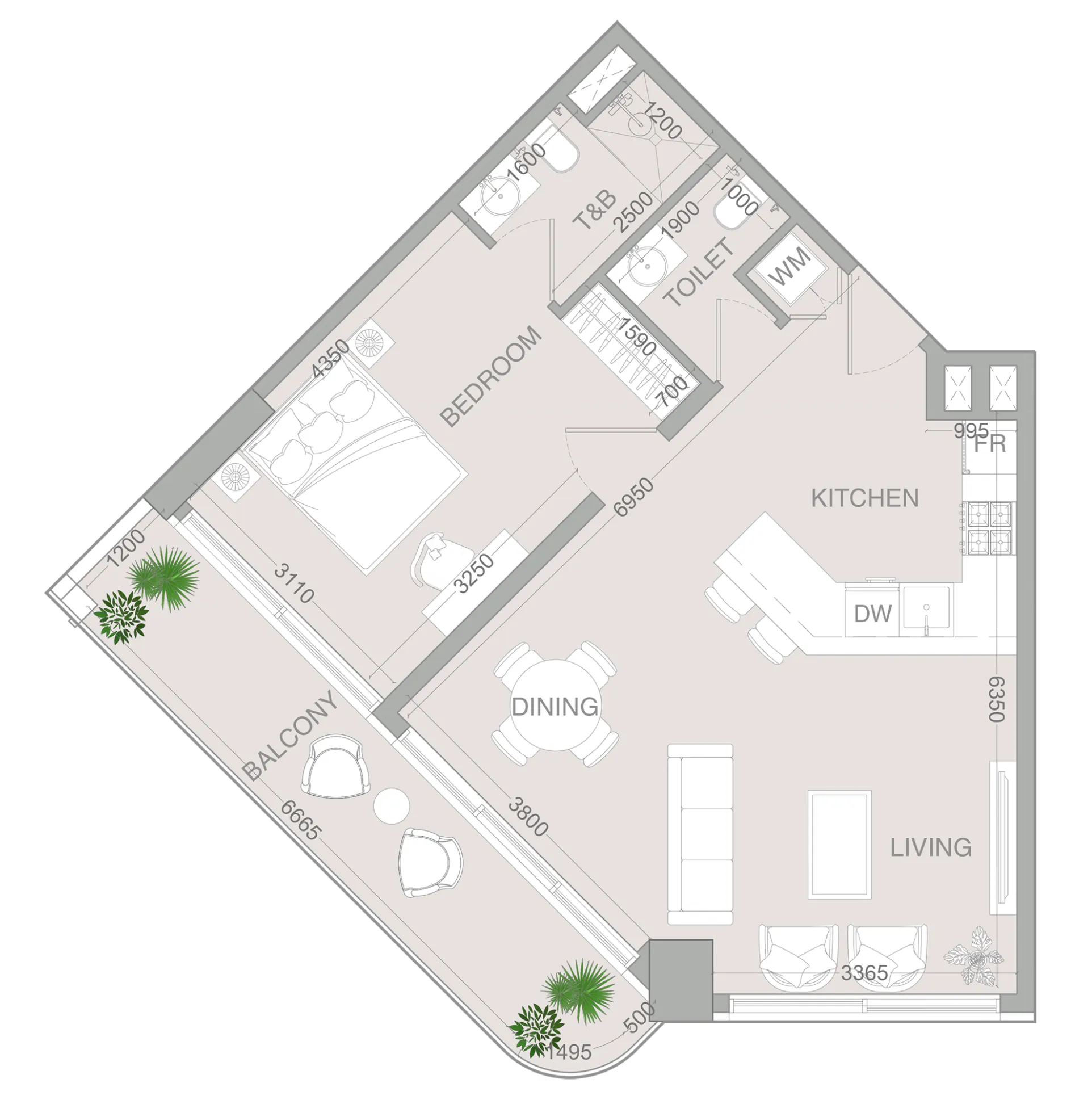Object 1 VERDAN1A 4 floor plan