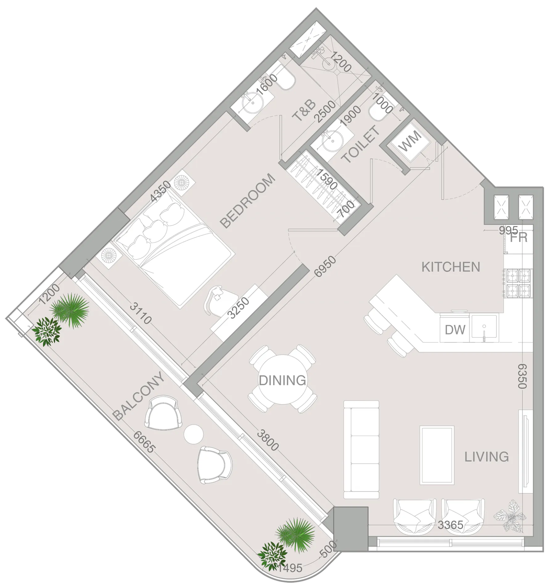 Object 1 VERDAN1A 4 floor plan