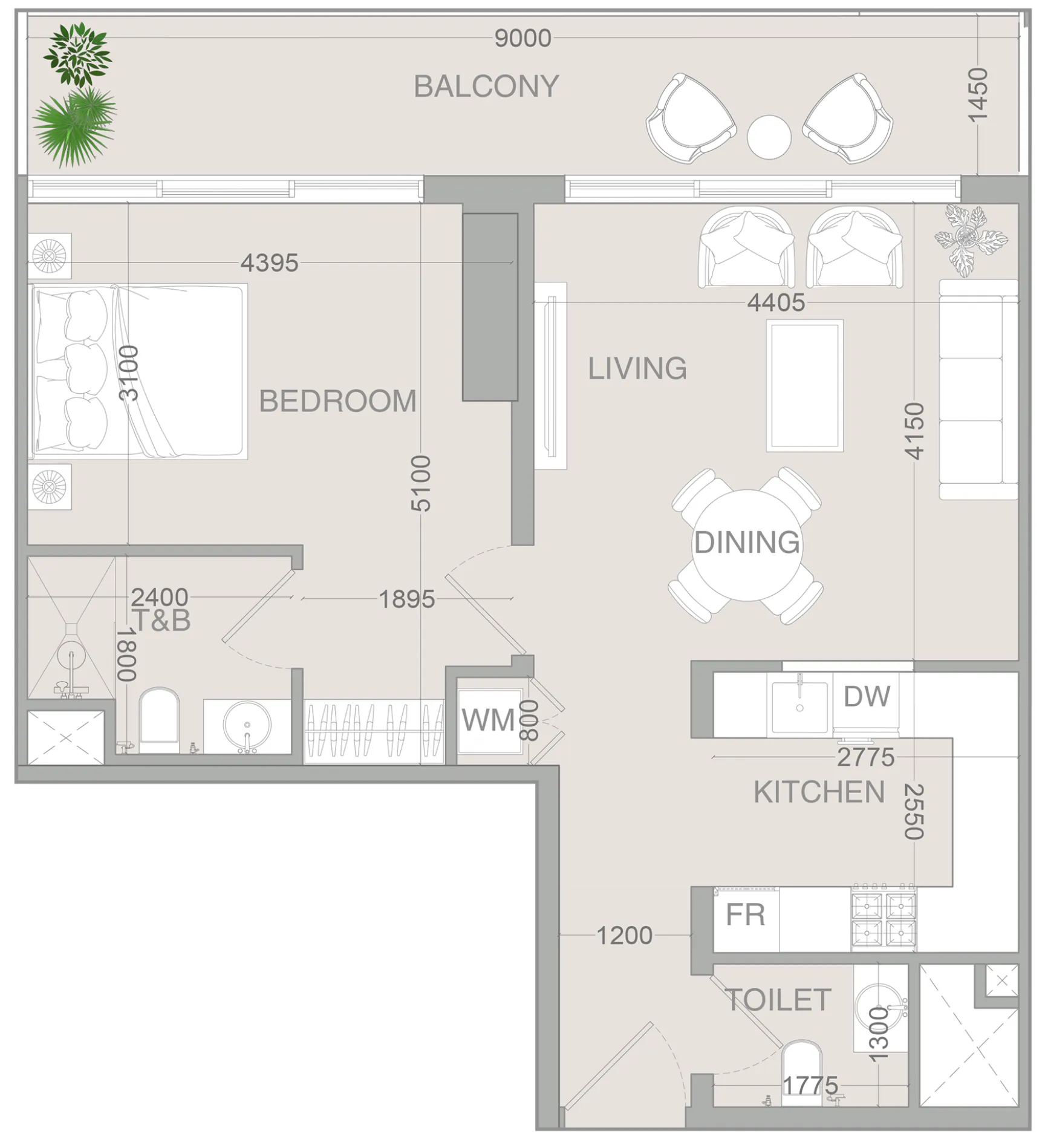 Object 1 VERDAN1A 4 floor plan