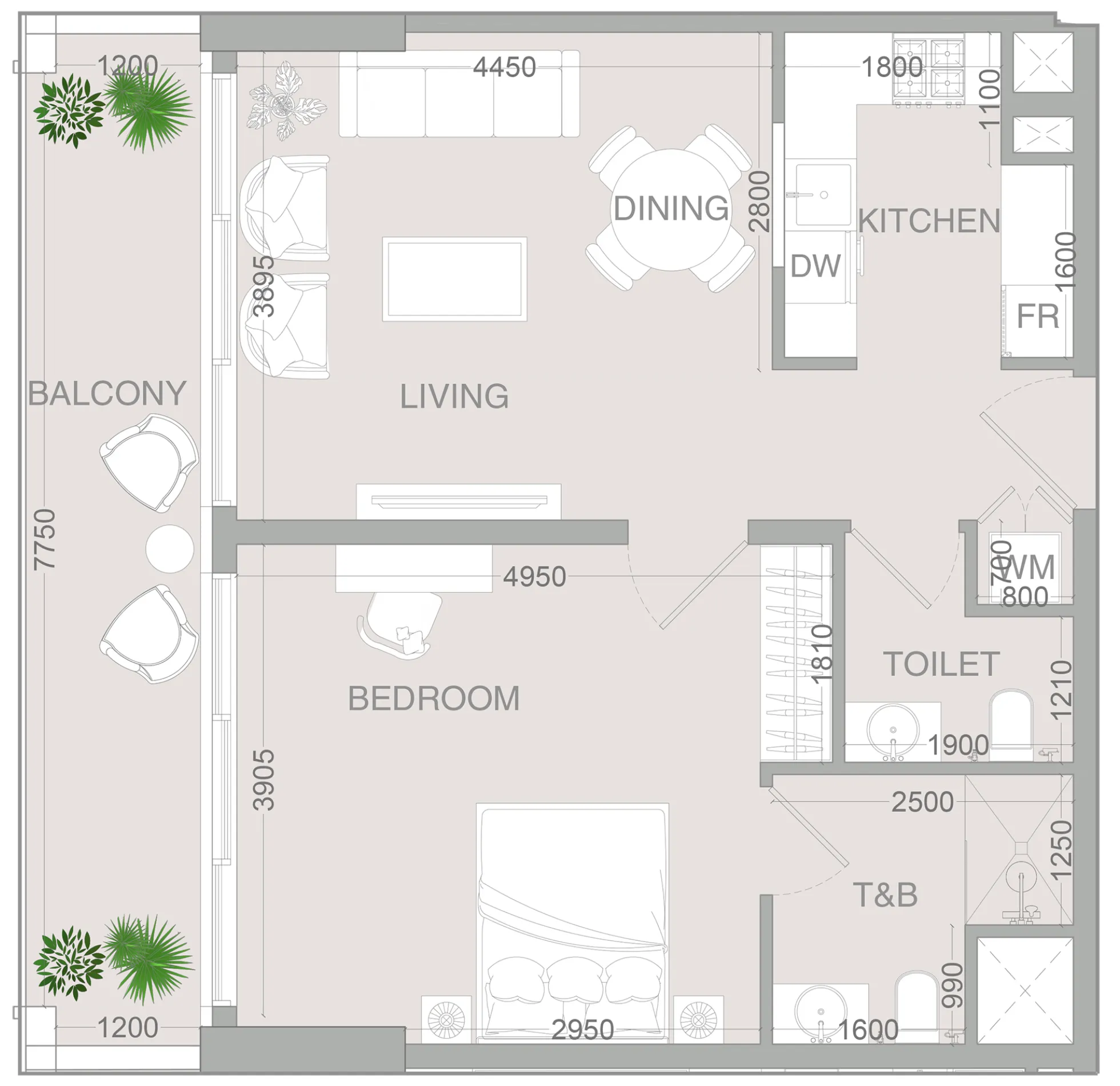 Object 1 VERDAN1A 4 floor plan