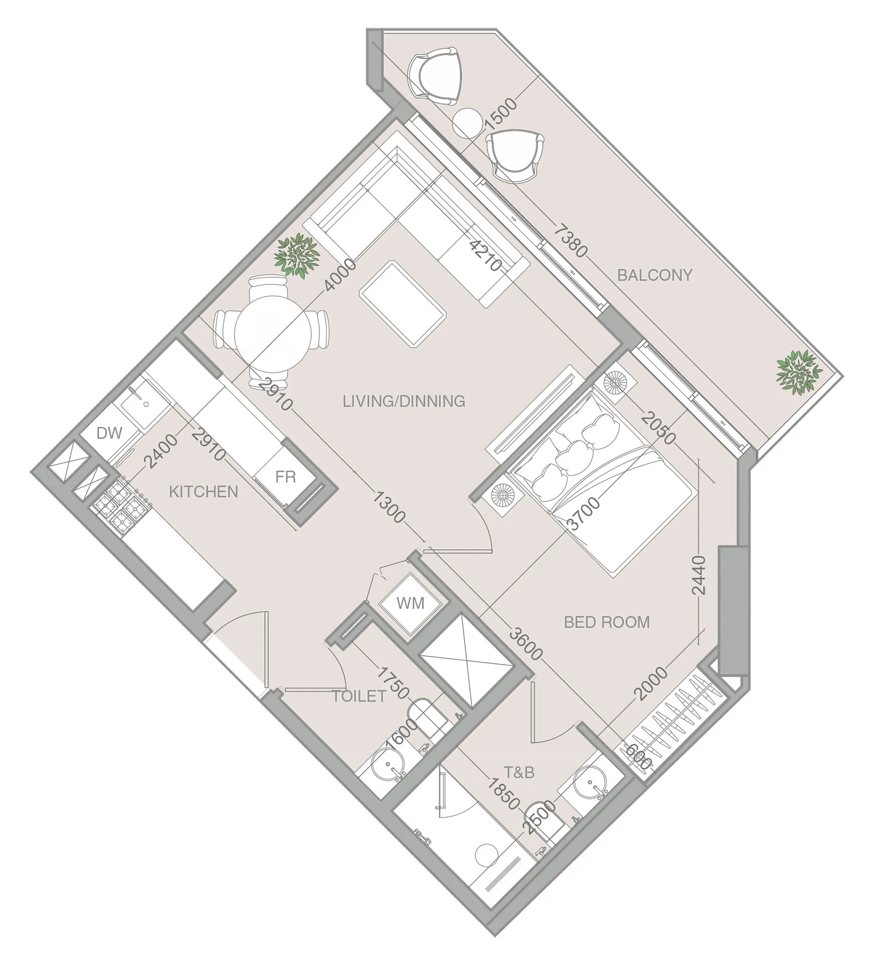 Object 1 VERDAN1A 4 floor plan