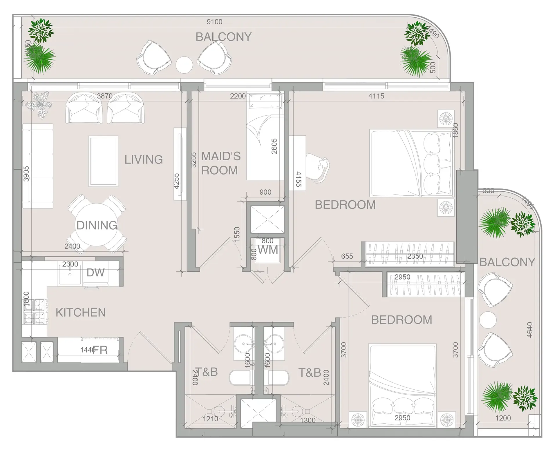 Object 1 VERDAN1A 4 floor plan