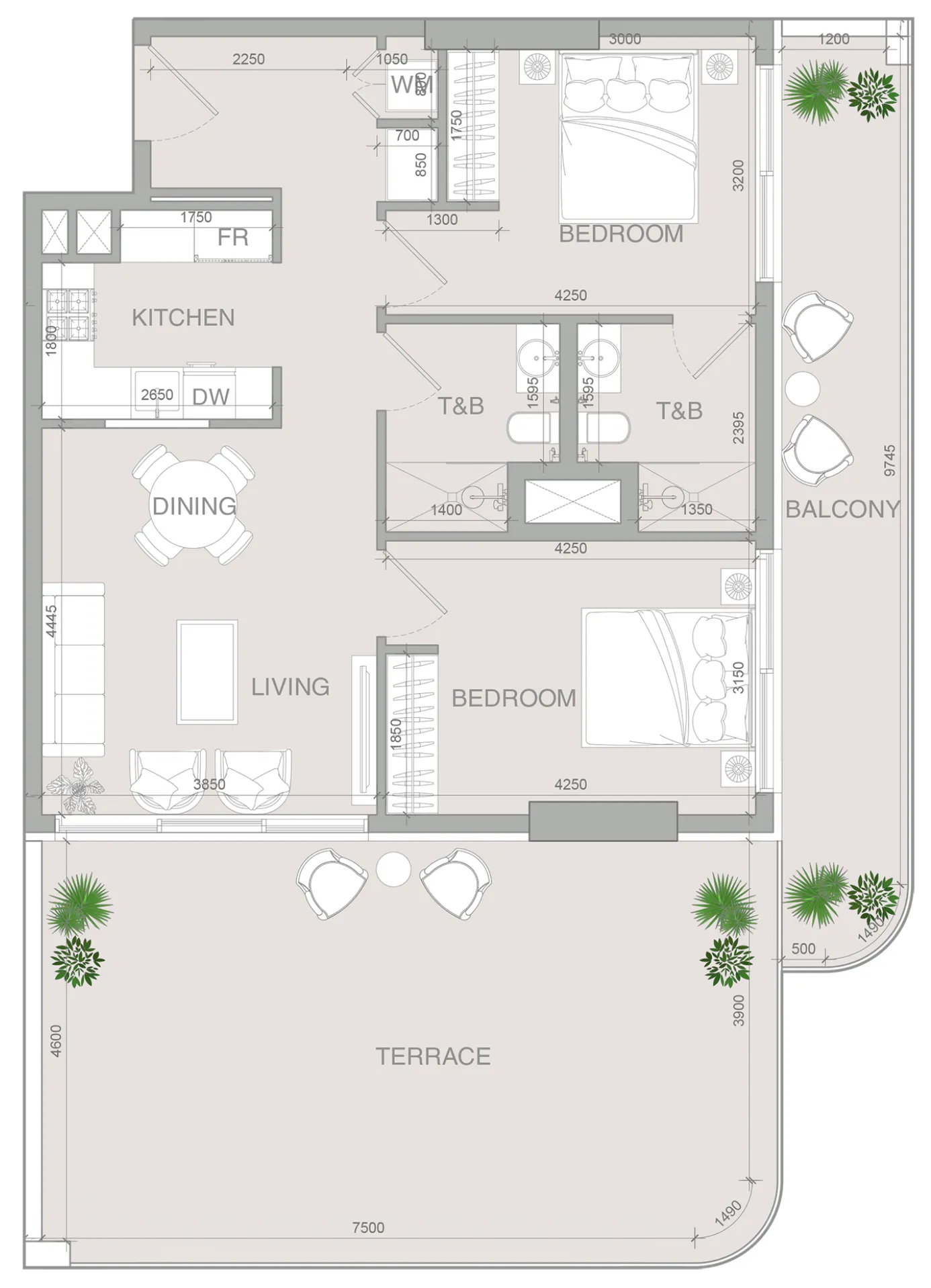 Object 1 VERDAN1A 4 floor plan