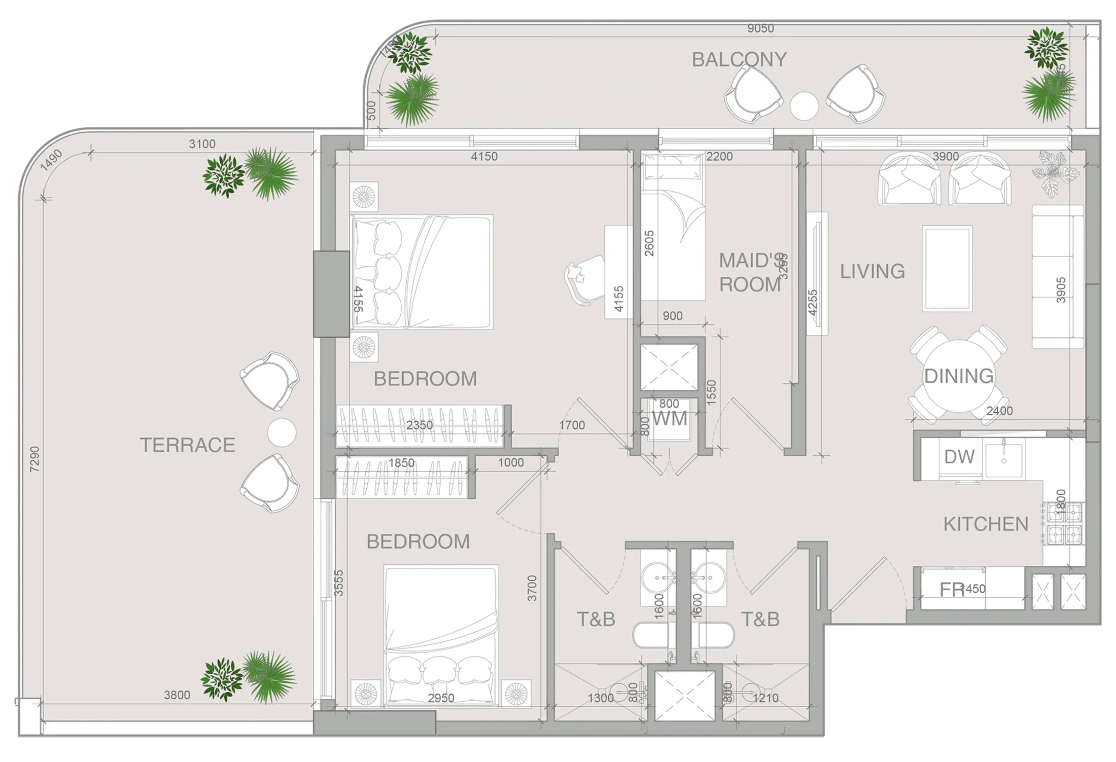 Object 1 VERDAN1A 4 floor plan
