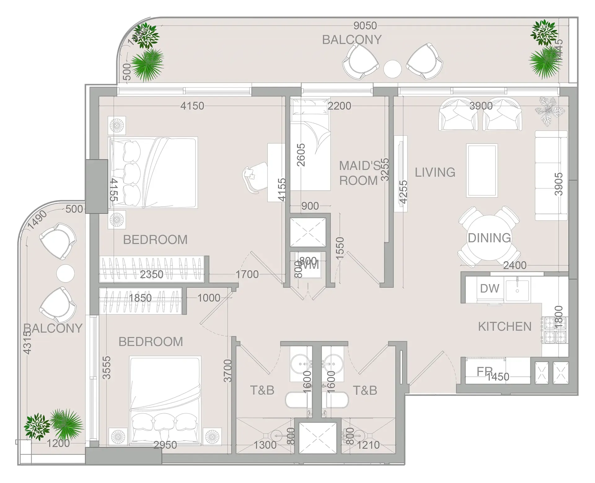 Object 1 VERDAN1A 4 floor plan