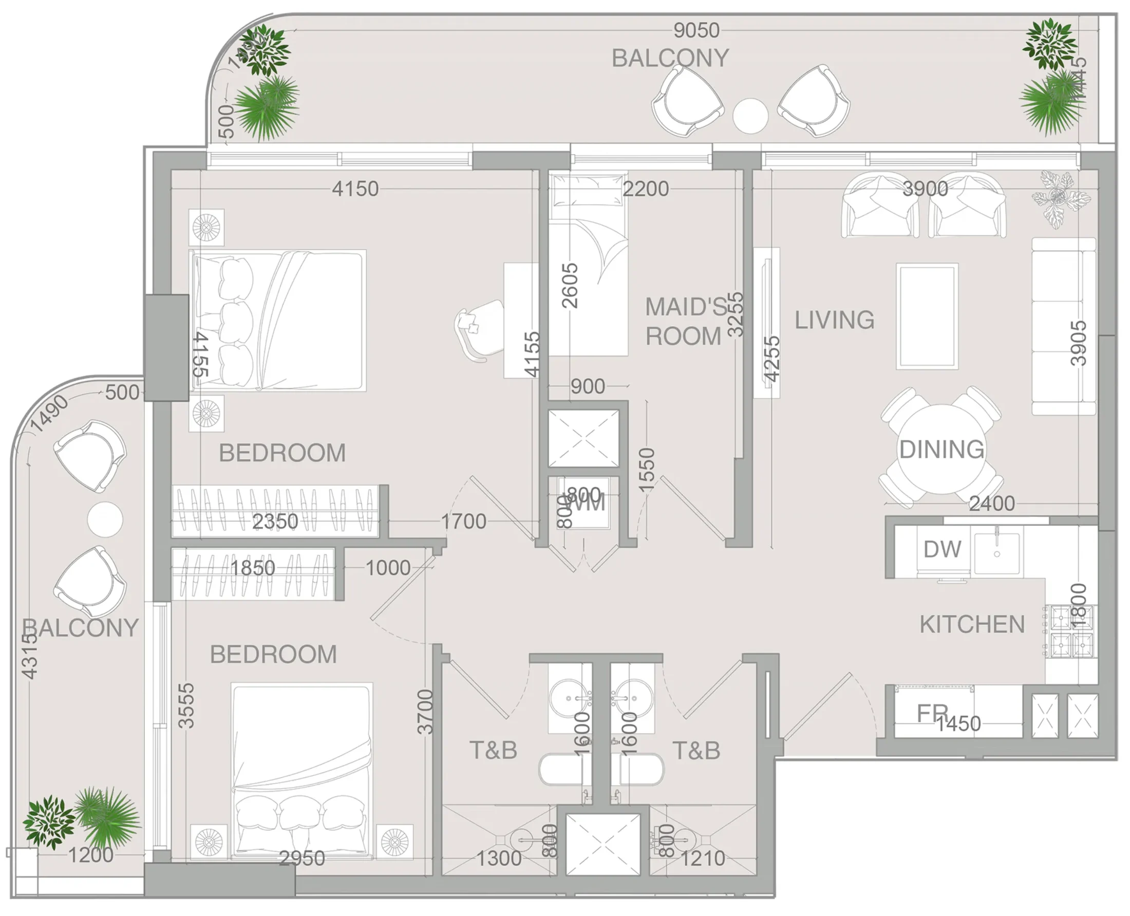 Object 1 VERDAN1A 4 floor plan