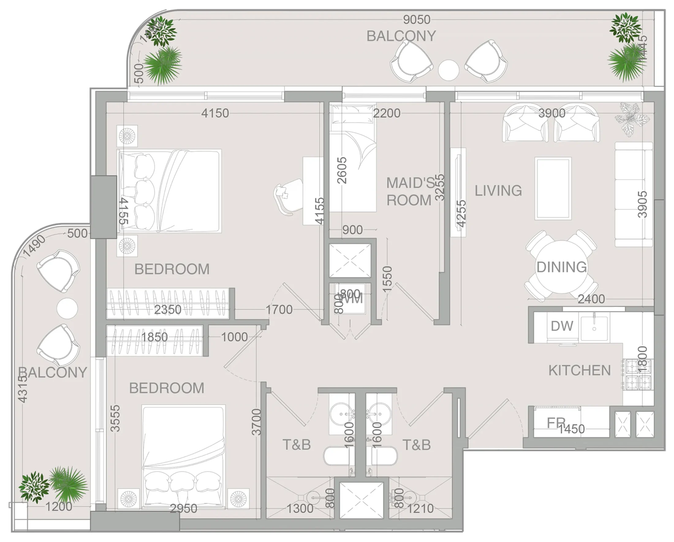 Object 1 VERDAN1A 4 floor plan