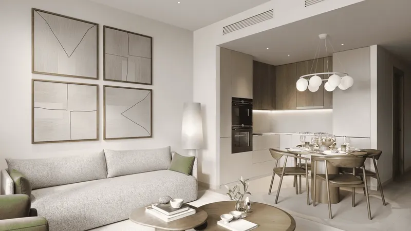 Interior at VERDAN1A 4 in Dubailand Residence Complex Dubai