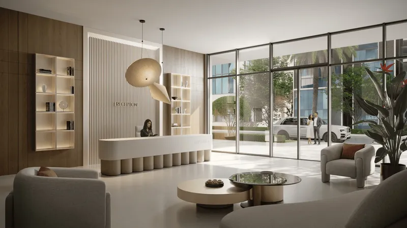 Lobby at VERDAN1A 4 in Dubailand Residence Complex Dubai