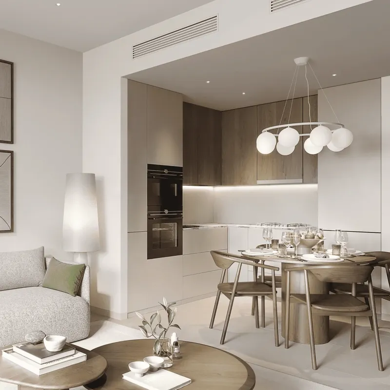 Interior at VERDAN1A in Dubailand Residence Complex Dubai