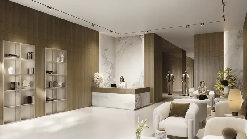 Lobby at VERDAN1A in Dubailand Residence Complex Dubai