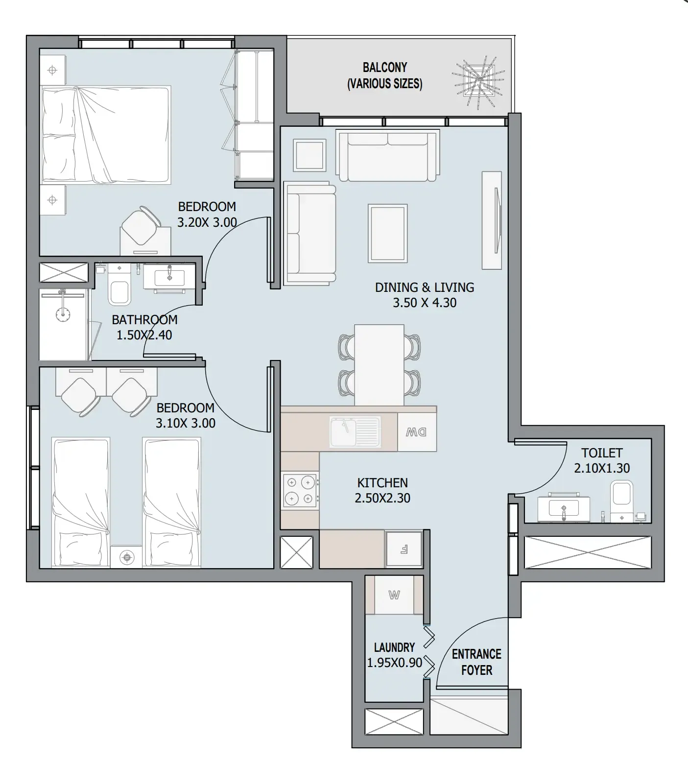 Reportage Properties Verdana III floor plan