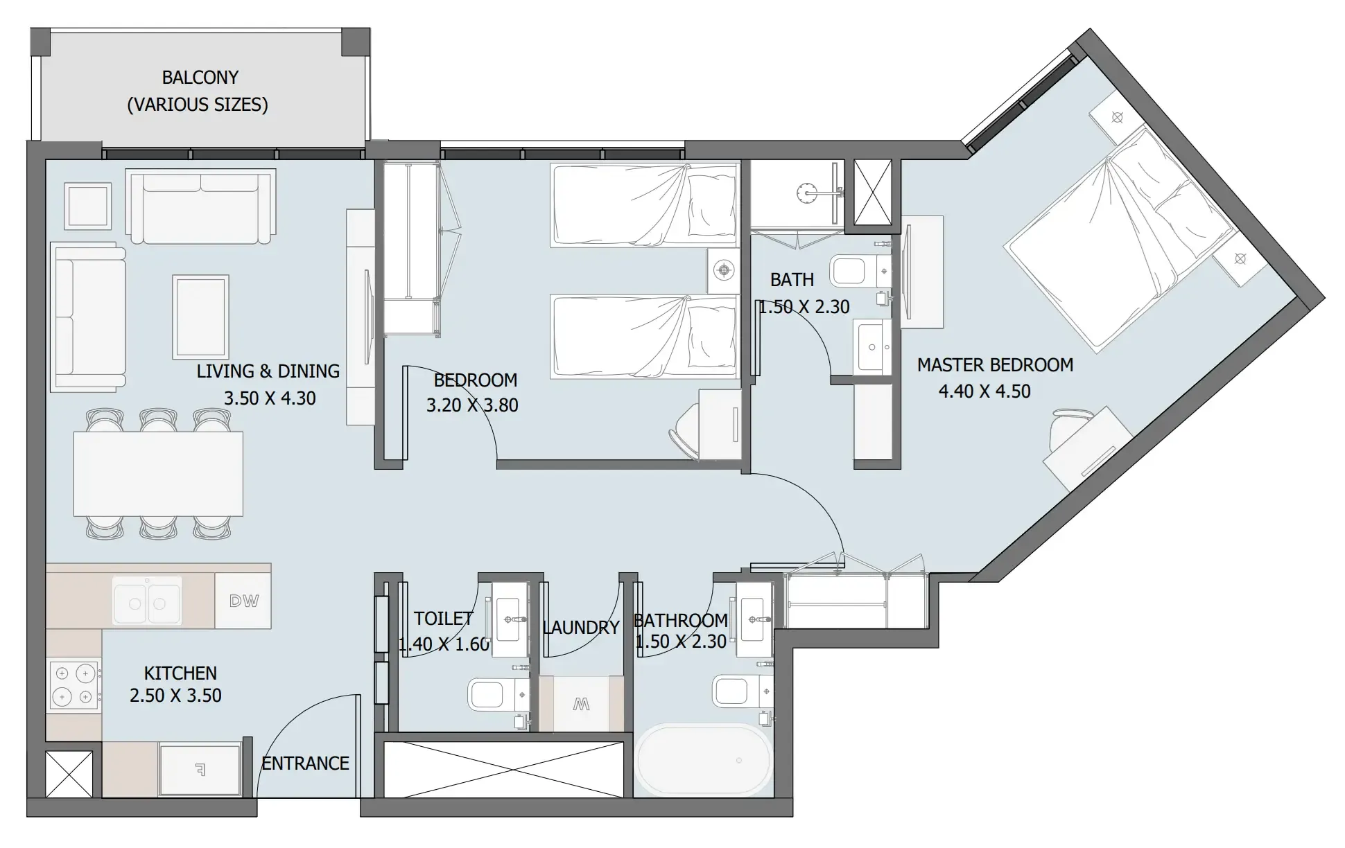 Reportage Properties Verdana III floor plan
