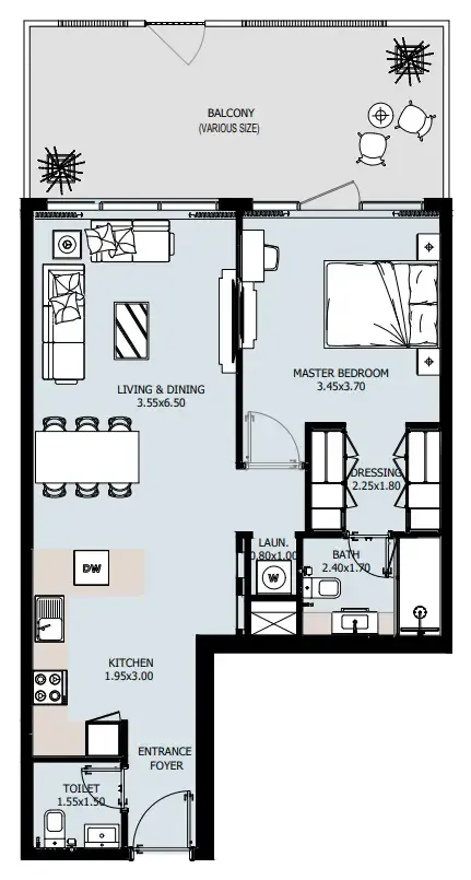 Reportage Properties Verdana IX floor plan
