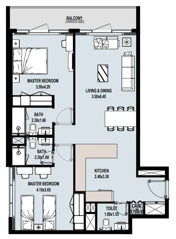 Reportage Properties Verdana IX floor plan