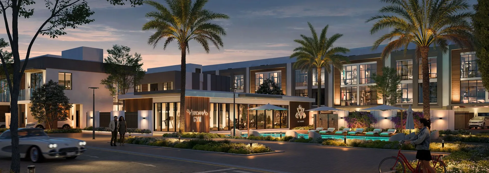 Exterior at Verdana IX in Dubai