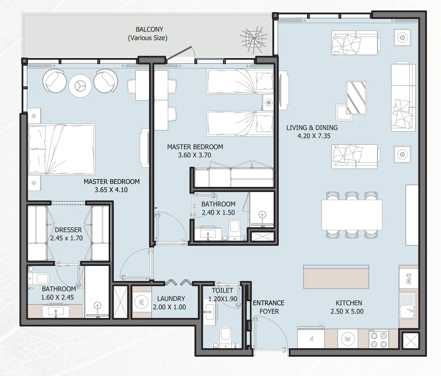 Reportage Properties Verdana VI floor plan
