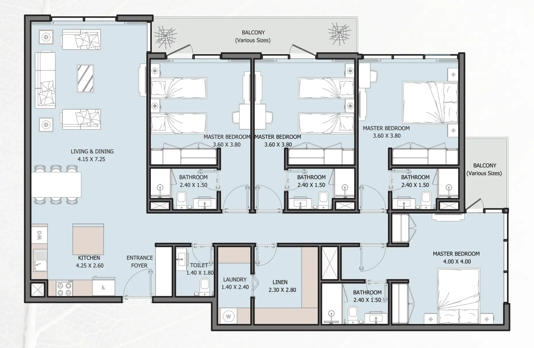 Reportage Properties Verdana VI floor plan