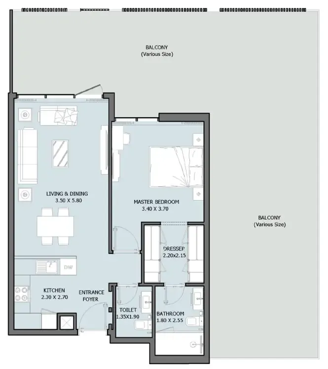 Reportage Properties Verdana VIII floor plan