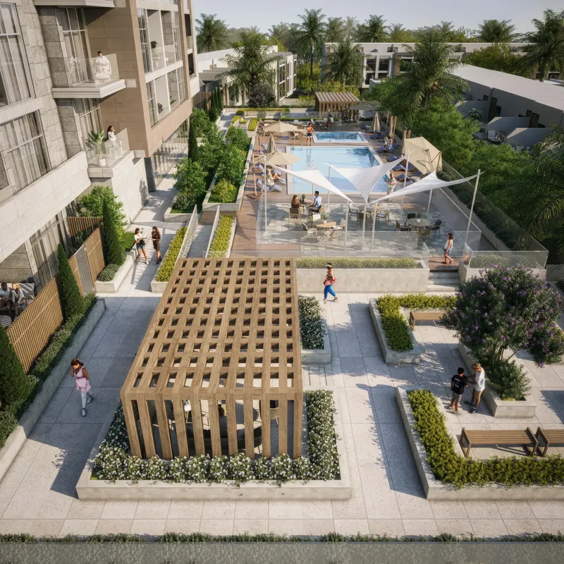 Exterior at Verdana X in Dubai