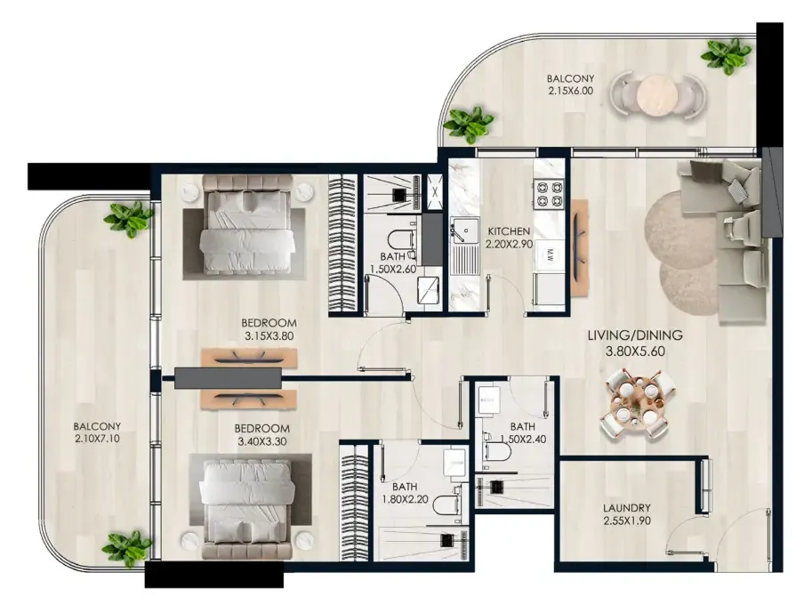 Vision Developments Verde by Vision floor plan